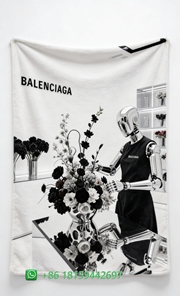 Balenciaga Throw Blankets
